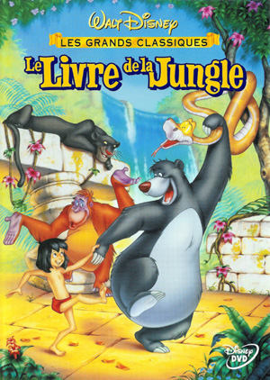 DVD Le livre de la jungle
